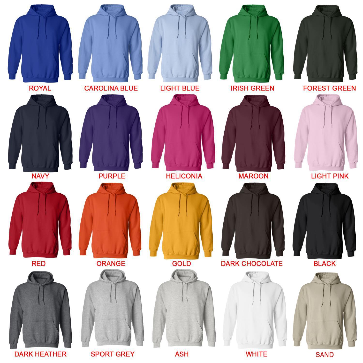 hoodie color chart - Blue Exorcist Merch