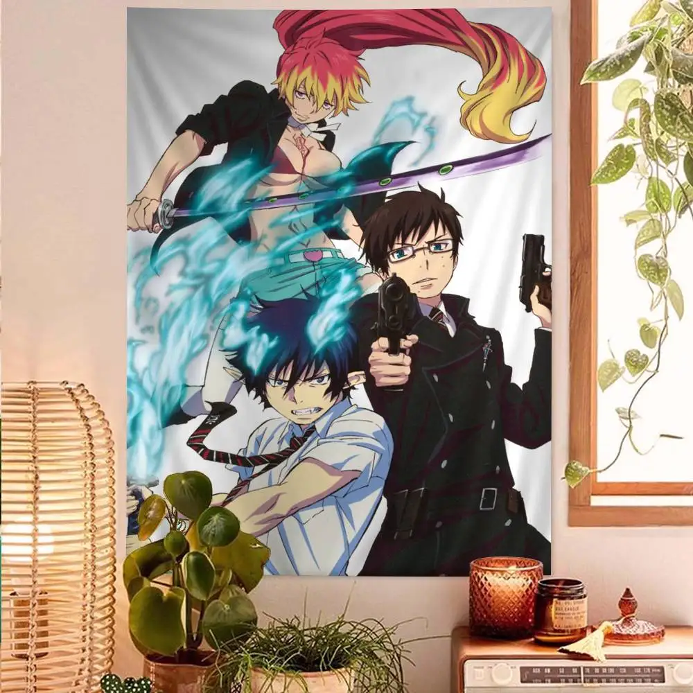 Rin, Yukio & Shura Blue Exorcist Hanging Tapestry