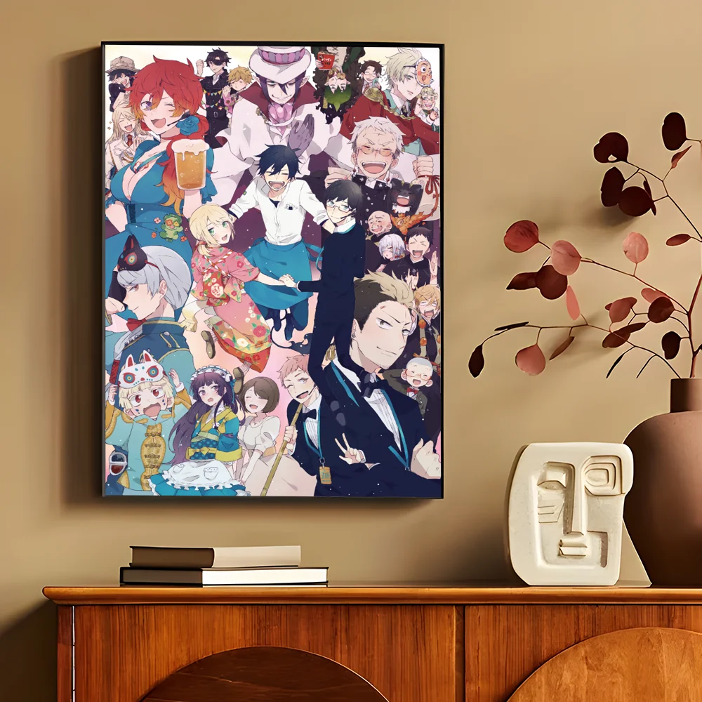 Holiday Blue Exorcist HD Quality Wall Art