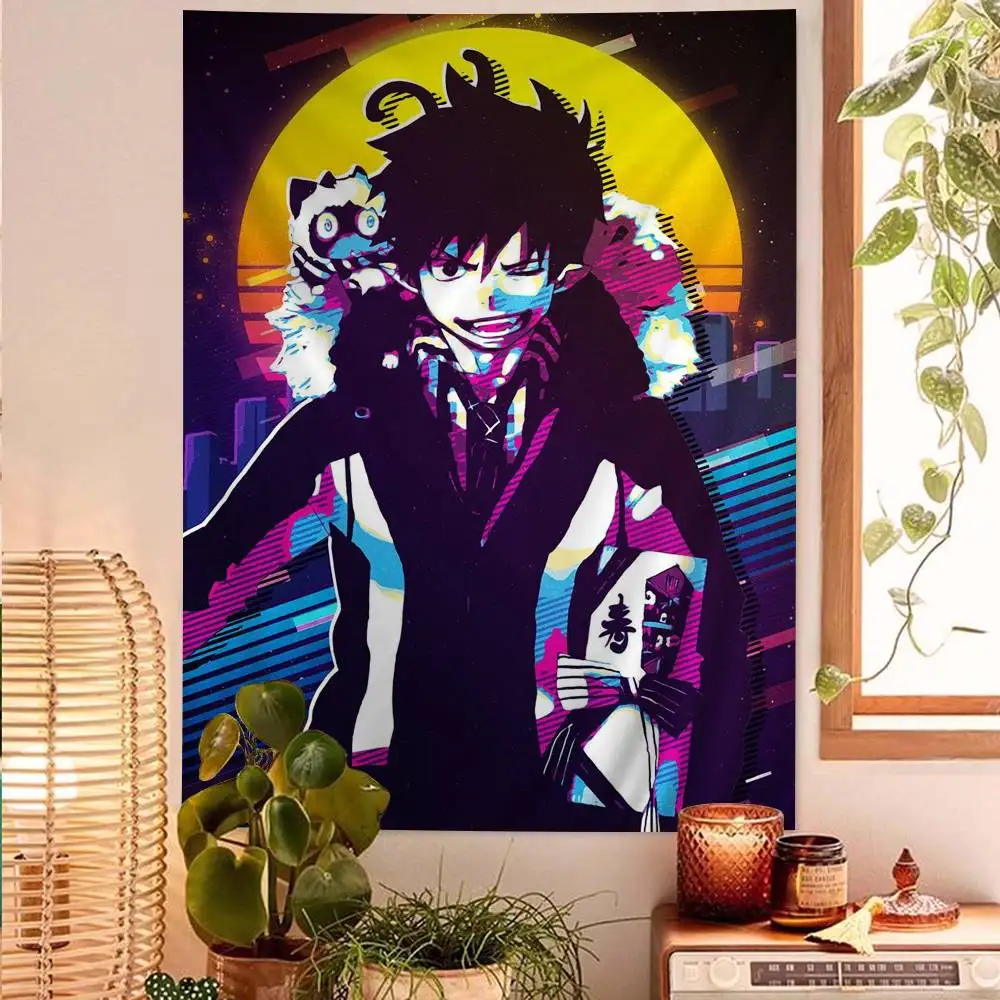 Okumura Rin Blue Exorcist Hanging Tapestry