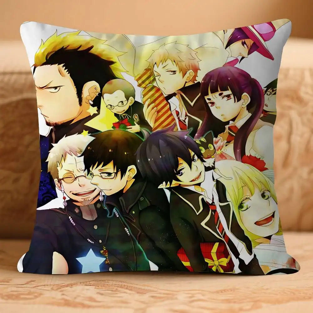 New Anime Blue-Exorcist  Throw Pillow