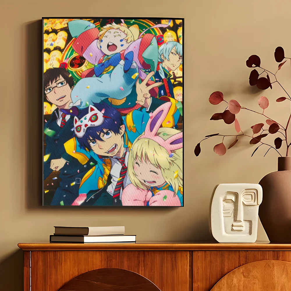 New Design Blue Exorcist HD Quality Wall Art