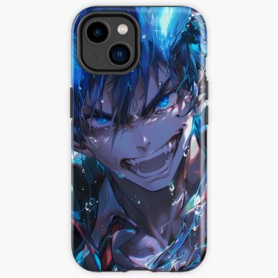 Rin Okumura Blue Exorcist Anime Fiery Demon Action Iphone Case