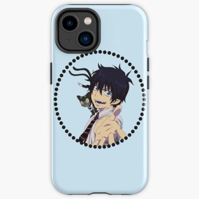 Rin Okumura And Kuro Blue Exorcist Ao No Exorcist Iphone Case
