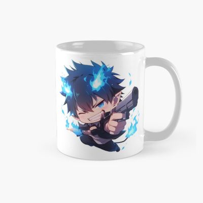 Rin Okumura Blue Exorcist Anime Chibi Gun Mug