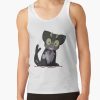 Kuro Kawaii Black Cat Tank Top