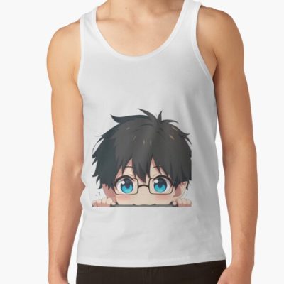 Yukio Okumura Chibi Exorcist Marksman Blue Exorcist Anime Tank Top