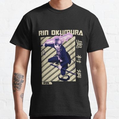 Rin Okumura Blue Exorcist Anime Manga T-shirt