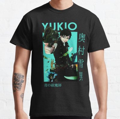 Yukio Okumura Blue Exorcist Card Anime T-shirt