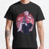 The Little Boy Pink Hair Exorcist Anime Blue Circle Design T-shirt