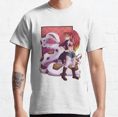 Shura With Snake Anime Exorcist Classic T-shirt
