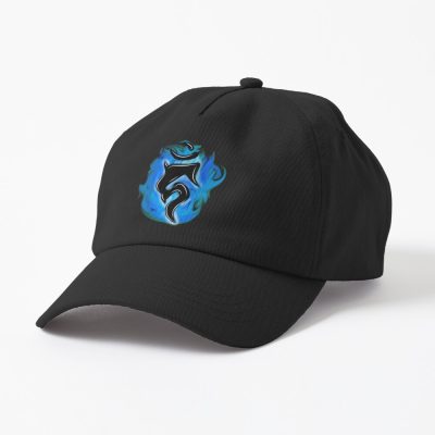 A Blue Flaming Exorcist Cap
