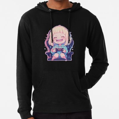 Shiemi Moriyama Joyful Gaming Smile Blue Exorcist Anime Hoodie