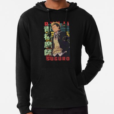 Ryuji Suguro Blue Fantasy Anime Exorcist Design Hoodie