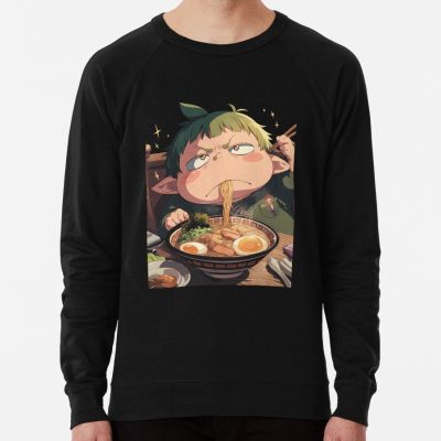 Amaimon Blue Exorcist Ramen Chibi Anime Demon Boy Green Hair Sweatshirt