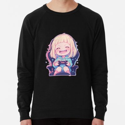 Shiemi Moriyama Joyful Gaming Smile Blue Exorcist Anime Sweatshirt