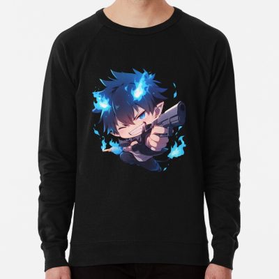 Rin Okumura Blue Exorcist Anime Chibi Gun Sweatshirt