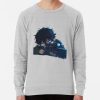 ssrcolightweight sweatshirtmensheather greyfrontsquare productx1000 bgf8f8f8 14 - Blue Exorcist Merch