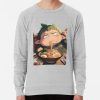 ssrcolightweight sweatshirtmensheather greyfrontsquare productx1000 bgf8f8f8 24 - Blue Exorcist Merch
