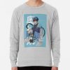 ssrcolightweight sweatshirtmensheather greyfrontsquare productx1000 bgf8f8f8 3 - Blue Exorcist Merch