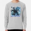 ssrcolightweight sweatshirtmensheather greyfrontsquare productx1000 bgf8f8f8 30 - Blue Exorcist Merch