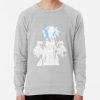 ssrcolightweight sweatshirtmensheather greyfrontsquare productx1000 bgf8f8f8 32 - Blue Exorcist Merch