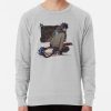ssrcolightweight sweatshirtmensheather greyfrontsquare productx1000 bgf8f8f8 79 - Blue Exorcist Merch