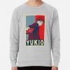 ssrcolightweight sweatshirtmensheather greyfrontsquare productx1000 bgf8f8f8 9 - Blue Exorcist Merch