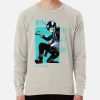 ssrcolightweight sweatshirtmensoatmeal heatherfrontsquare productx1000 bgf8f8f8 23 - Blue Exorcist Merch