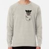ssrcolightweight sweatshirtmensoatmeal heatherfrontsquare productx1000 bgf8f8f8 28 - Blue Exorcist Merch