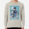 ssrcolightweight sweatshirtmensoatmeal heatherfrontsquare productx1000 bgf8f8f8 3 - Blue Exorcist Merch