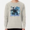 ssrcolightweight sweatshirtmensoatmeal heatherfrontsquare productx1000 bgf8f8f8 30 - Blue Exorcist Merch