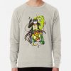 ssrcolightweight sweatshirtmensoatmeal heatherfrontsquare productx1000 bgf8f8f8 40 - Blue Exorcist Merch