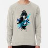 ssrcolightweight sweatshirtmensoatmeal heatherfrontsquare productx1000 bgf8f8f8 5 - Blue Exorcist Merch