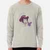 ssrcolightweight sweatshirtmensoatmeal heatherfrontsquare productx1000 bgf8f8f8 56 - Blue Exorcist Merch