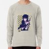 ssrcolightweight sweatshirtmensoatmeal heatherfrontsquare productx1000 bgf8f8f8 57 - Blue Exorcist Merch