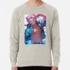ssrcolightweight sweatshirtmensoatmeal heatherfrontsquare productx1000 bgf8f8f8 61 - Blue Exorcist Merch