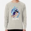 ssrcolightweight sweatshirtmensoatmeal heatherfrontsquare productx1000 bgf8f8f8 62 - Blue Exorcist Merch