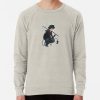 ssrcolightweight sweatshirtmensoatmeal heatherfrontsquare productx1000 bgf8f8f8 68 - Blue Exorcist Merch