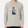 ssrcolightweight sweatshirtmensoatmeal heatherfrontsquare productx1000 bgf8f8f8 71 - Blue Exorcist Merch