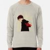 ssrcolightweight sweatshirtmensoatmeal heatherfrontsquare productx1000 bgf8f8f8 81 - Blue Exorcist Merch