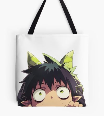 Amaimon Playful Mischievous Horned Demon Blue Exorcist Anime Tote Bag