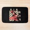 Rin Angry Blue Adventure Exorcist Anime Vintage Design Bath Mat