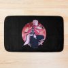 The Little Boy Pink Hair Exorcist Anime Blue Circle Design Bath Mat