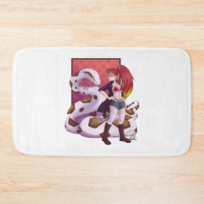 Shura With Snake Anime Exorcist Classic Bath Mat