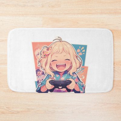 Shiemi Moriyama Blue Exorcist Anime Chibi Gaming Floral Serenity Bath Mat