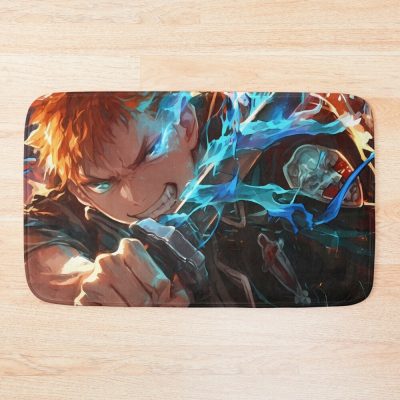 Renzo Shima Blue Exorcist Vibrant Pilot Makinami Mari Illustrious Brightens Streets Evangelion Anime Bath Mat