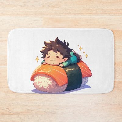 Chibi Maki Sushi Renzo Shima Blue Exorcist Kawaii Bath Mat