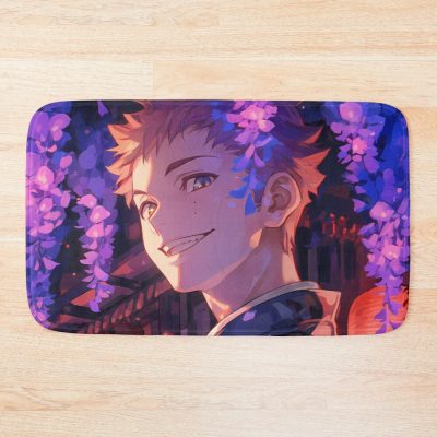 Renzo Shima Spirited Wisteria Night Path Blue Exorcist Anime Bath Mat