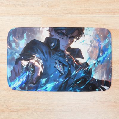 Yukio Okumura Blue Exorcist Guardian Marksman Tactical Anime Bath Mat